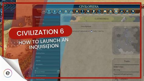 Civ 6 launch inquisition - +2 Faith for each Religious City-State with 6 Envoys. With Ethiopia Pack: +2 Faith for each Religious City-State with 3 Envoys. Allows purchasing of Apostles, Gurus, Inquisitors (after an Apostle uses its Launch Inquisition ability), and Warrior Monks (with the proper belief) in this city. Recalling Heroes in this city costs 15% less Faith ...